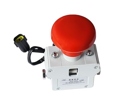 300A Ηλεκτρικός διακόπτης έκτακτης ανάγκης Reset Stop Metal Μετακίνηση μανιταριών Πιέζοντας το κουμπί Διακόπτης τροφοδοσίας