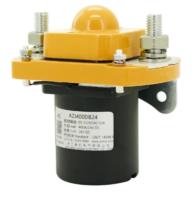 SPST NC DC Contactor For Communication Power Supply 400A AZJ400DB factory